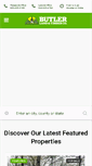 Mobile Screenshot of butlerlandandtimber.com